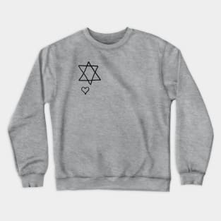 And... You're Jewish <3 Crewneck Sweatshirt